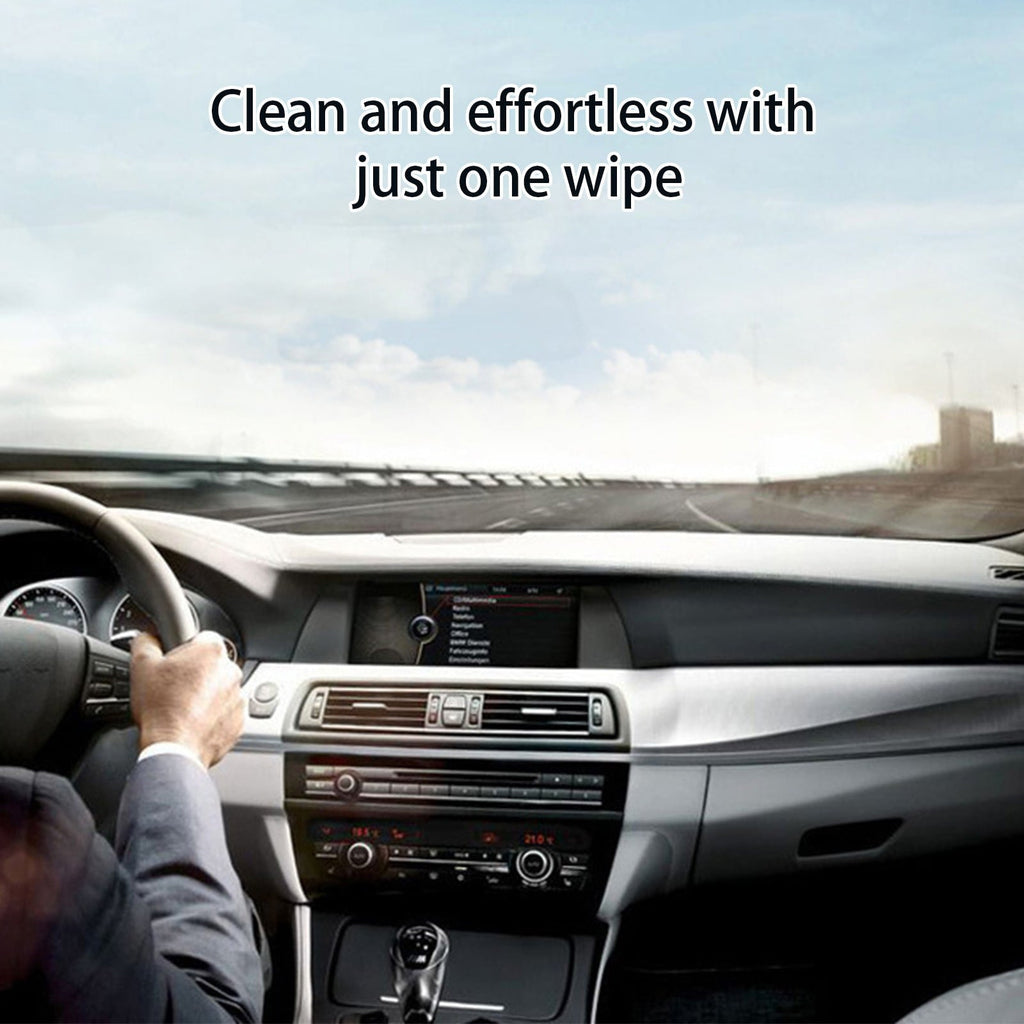 Car Glass Cleaner with Sponge,Car Glass Cleaner,Automotive Oil Film Cleaning Emulsion Windshield Oil Film Stains Wiper Oil Film Cleaner