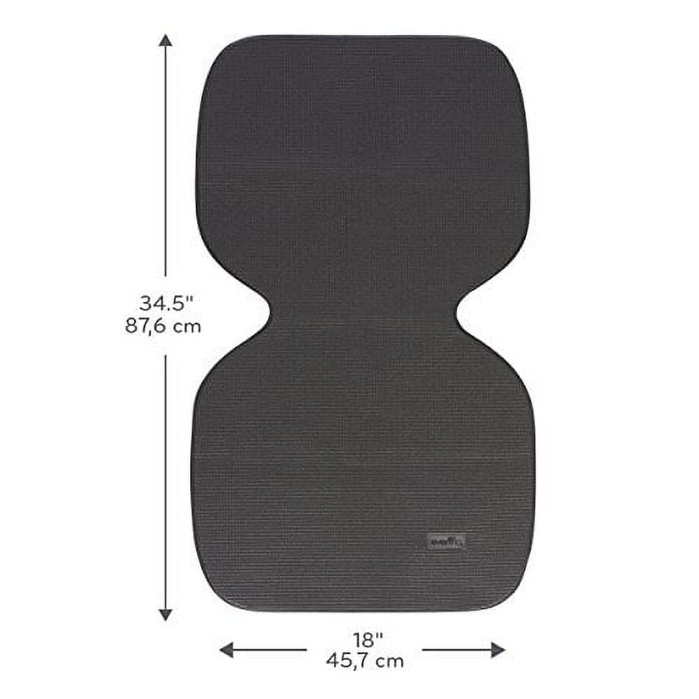 Undermat Seat Protector For Car Seats And Boosters (Black)