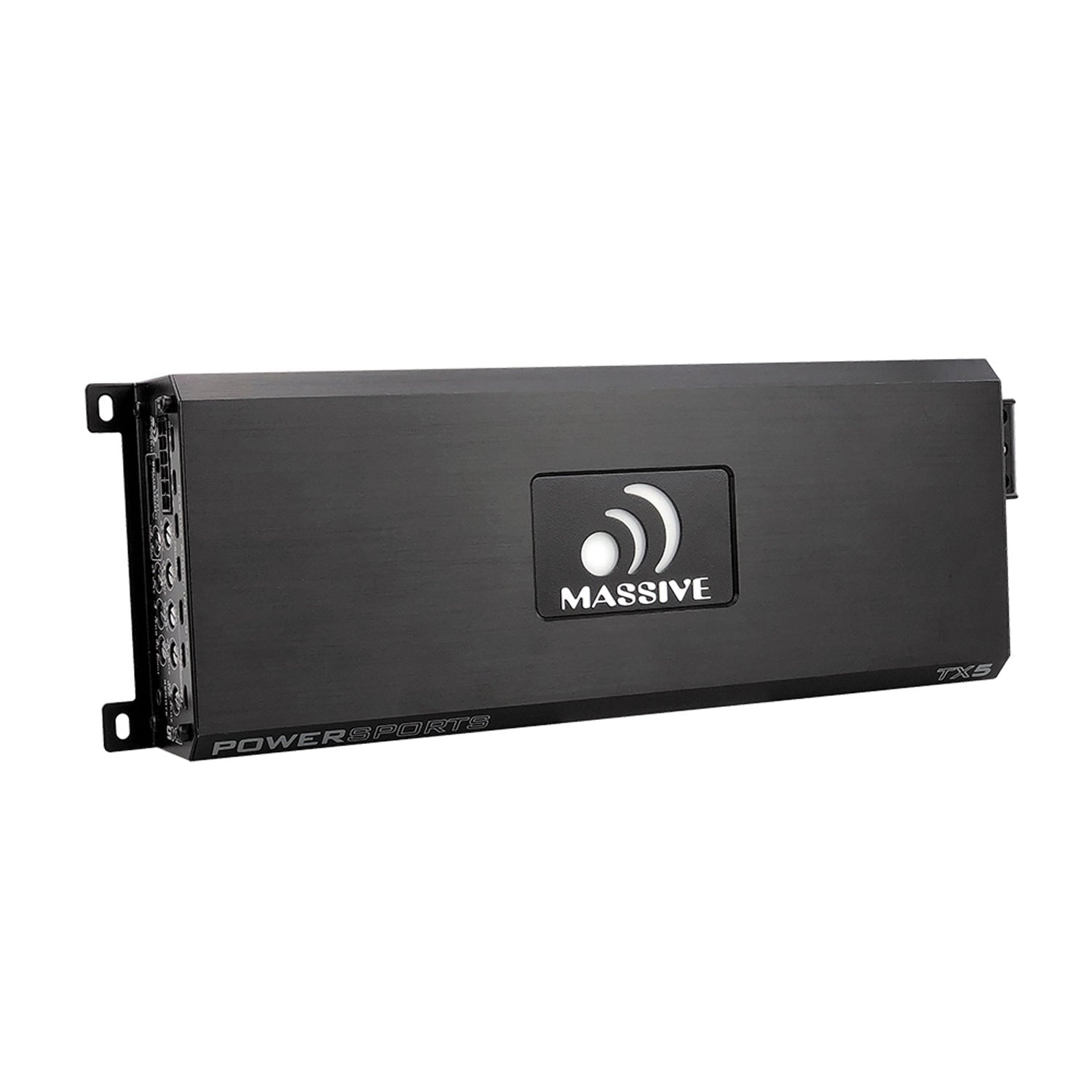 Massive Audio TX5 Trident Series Powersports 120-Watt-RMS X 4 + 300 Watts At 2 Ohms 5-Channel Class AB Marine Amp With Bluetooth