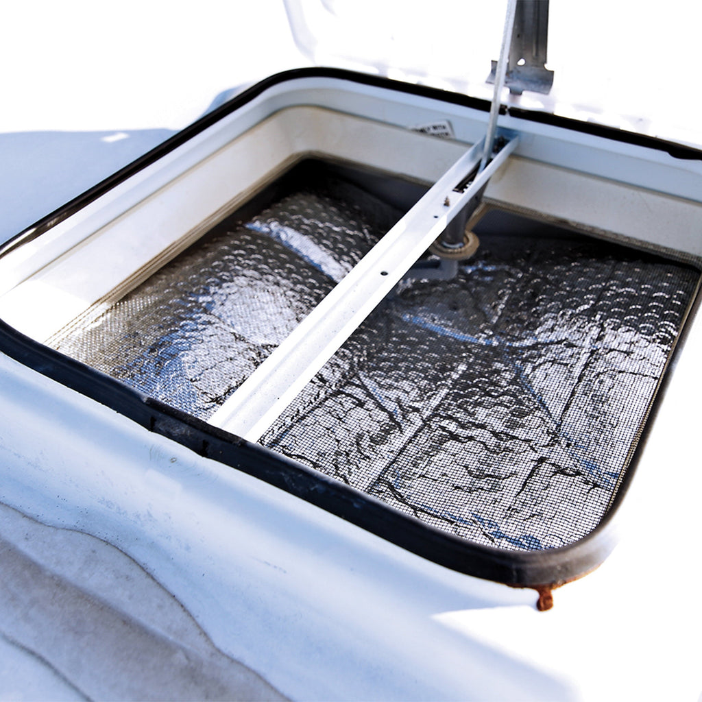 Camco Camper/RV Vent Insulator & Skylight Cover | Fits Standard 14” RV Roof Vents (45192)