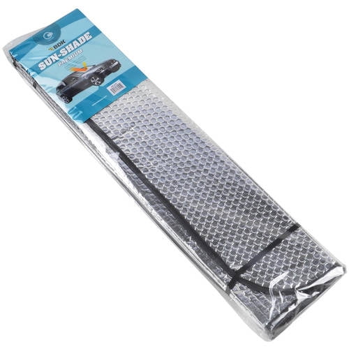 BDK Single Bubble Front Windshield Shade Window Shade- Accordion Folding Auto Sunshade for Car Truck SUV-Blocks UV Rays Sun Visor Protector-Keeps Your Vehicle Cool