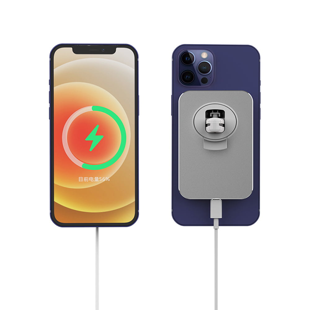 Magsafe Car Mount Charger, Magsafe Magnetic Car Wireless Charger, Magnetic Suction Charging Mobile Holder for iPhone 14/13 Pro Pro Max (White)