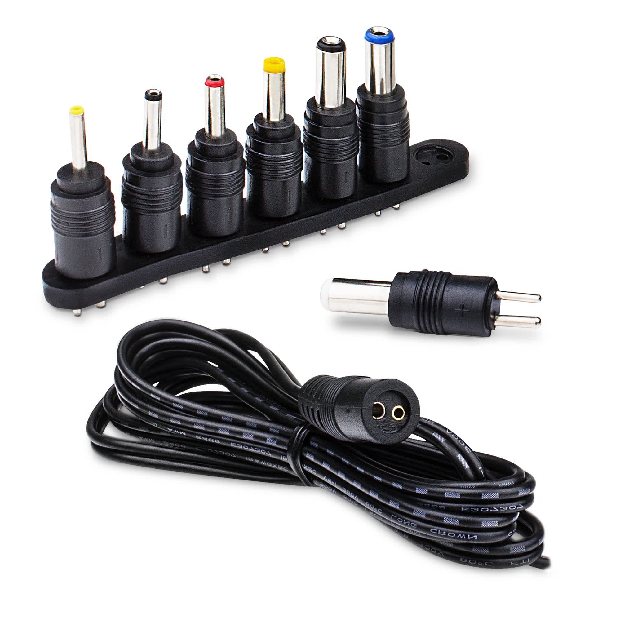 CyberPower CPUAC1U1300 Universal Power Adapter 3 -12 Volt / 1300mA with Folding AC Plug and 2.1 Amp USB Charge Port