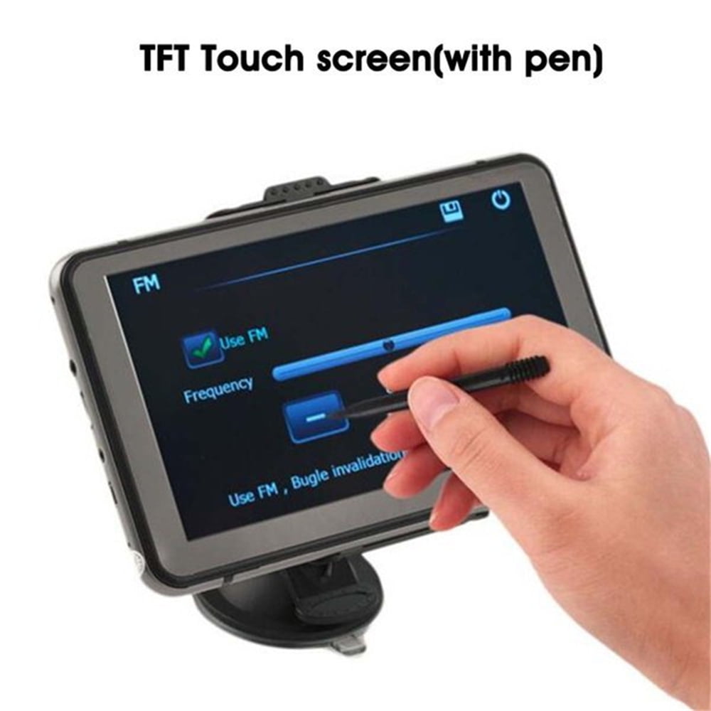 GPS Navigation for Car,5 Inch HD Touchscreen 8GB+128M Vehicle GPS Navigator System,With Voice Guidance and Speed Warning Turn Direction Reminding,Lifetime Free Map Updates