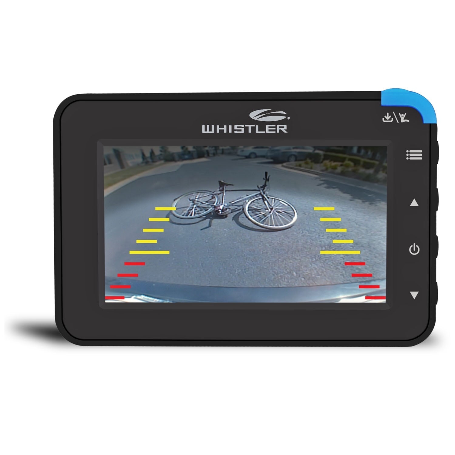 Whistler Wireless Backup Camera, WBU-800, Easy DIY Install, No Drilling or Hardwiring, 4.3" Monitor, Solar Recharging, Weather Resistant