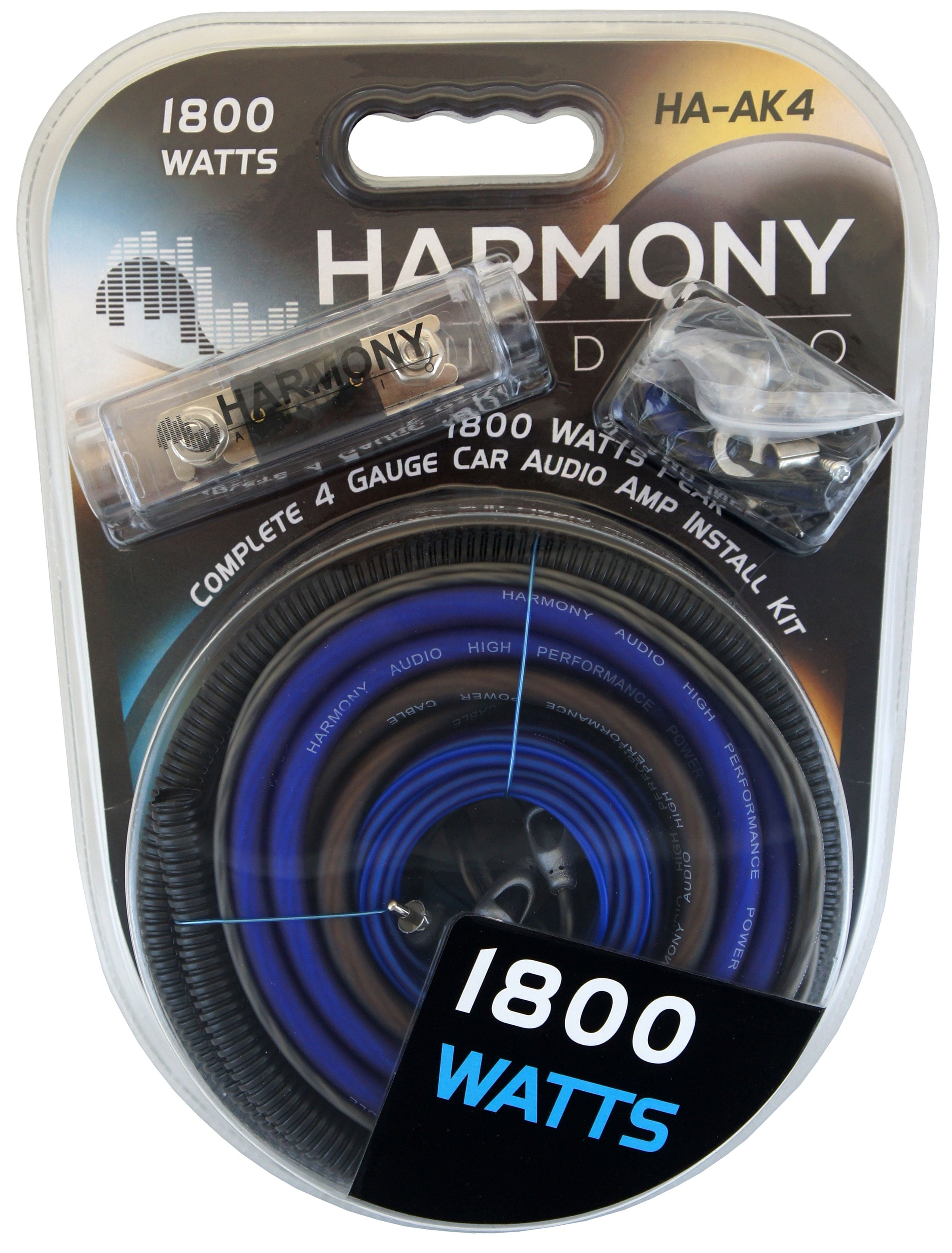 Harmony Audio R124 Triple 12" Subwoofer Loaded 1800 Watt Sub Box & CXA800.1 Amp