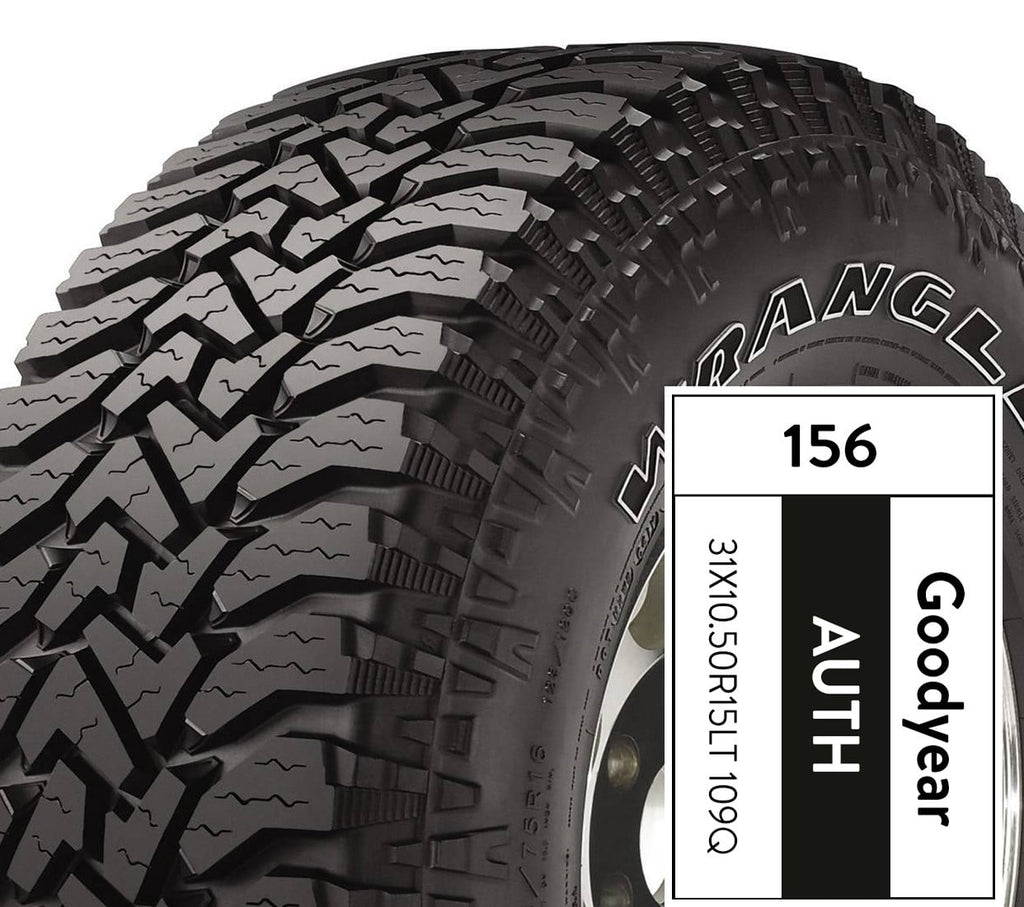 Goodyear Wrangler Authority A/T 31X10.50R15LT 109Q All-Terrain Tire