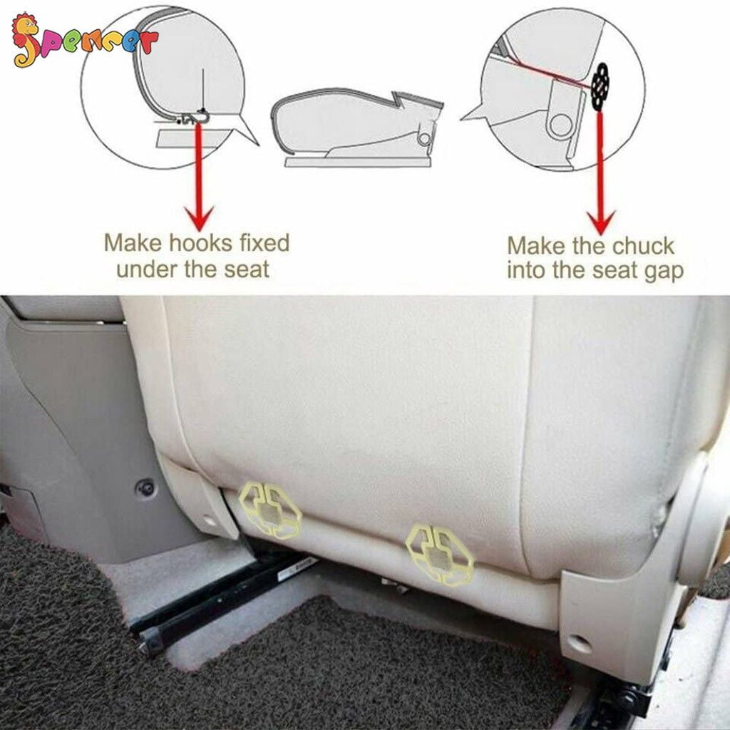 Spencer 1PC Car Seat Cushion Breathable Car Interior Seat Cover Cushion PU Leather 3D Front Pad Mat for Auto Supplies Office Chair "Grey"