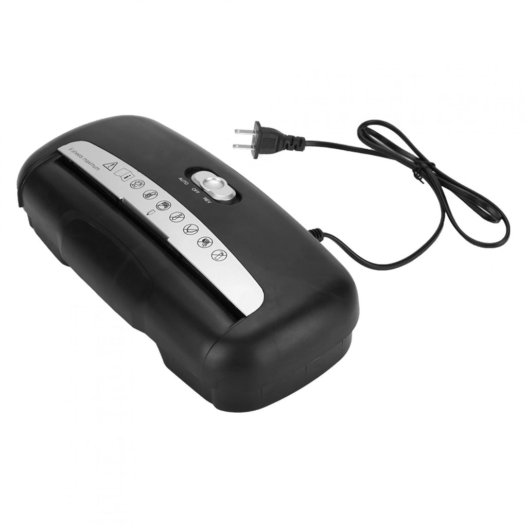 AUNMAS Paper Shredder for Office, 6 Sheet Electric Shredder for Credit Card Strip Micro Cut Destroy Machine