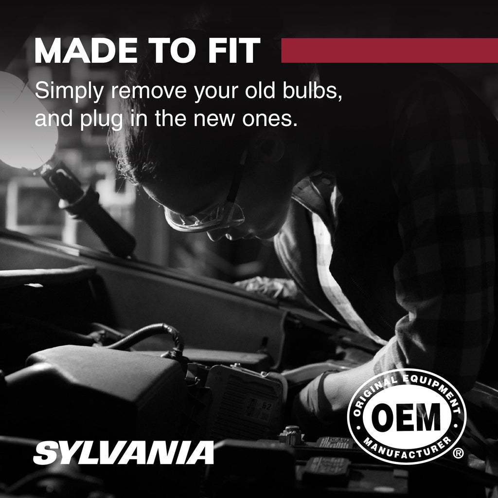 Sylvania 921 Long Life Automotive Mini Bulb, Pack of 2.