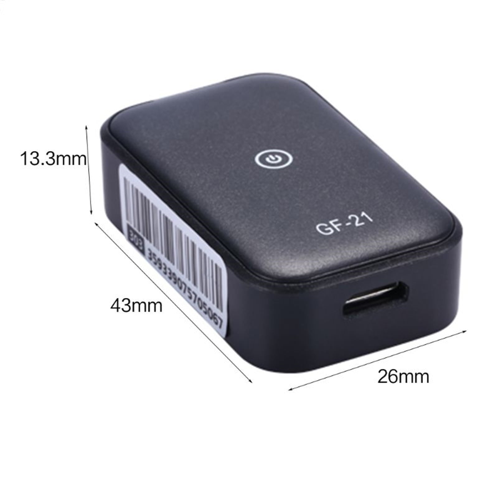 GF21 Mini GPS Car Tracker App Anti-Lost Device Voice Control Recording Locator Car Vehicle GPS Tracker High-definition Microphone WIFI+LBS+GPS