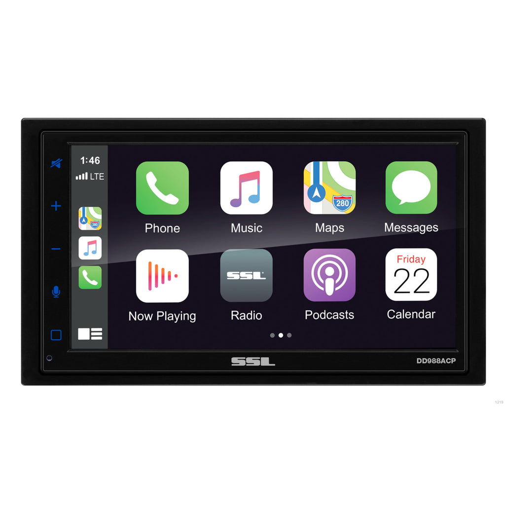 Sound Storm Laboratories DD988ACP 6.75” Apple CarPlay Android Auto Car Player