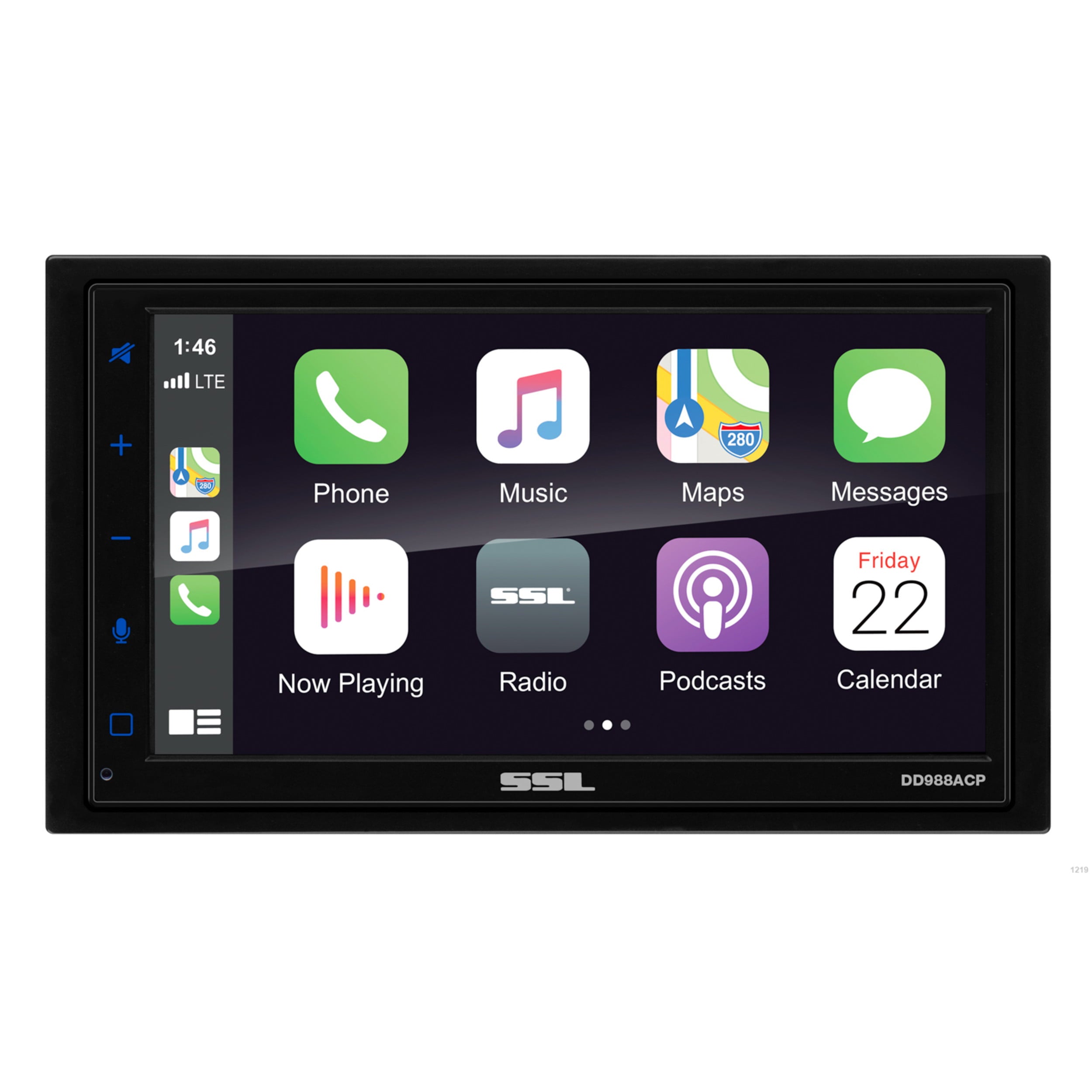 Sound Storm Laboratories DD988ACP 6.75” Apple CarPlay Android Auto Car Player