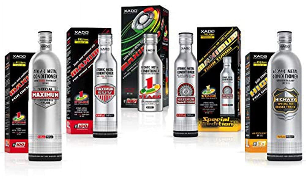 Xado Atomic Metal Conditioner Maximum SUV with 1 Stage Revitalizant 60K Engine Treatment and Additive for up to 10  Qt Oil