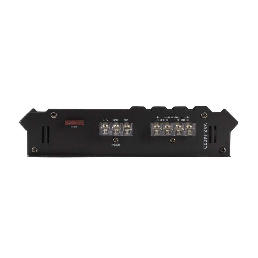 Power Acoustik® Vertigo Series 1,400-watt Max 2-channel Class D Amp