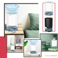 WGOUP Dehumidifiers For Home, 280 S Q.ft Quiet Dehumidifier, Portable Small Dehumidifier With Color Lights, Remove Humidity In Basement, Bedroom, Bathroom, RV, Closet,One Size
