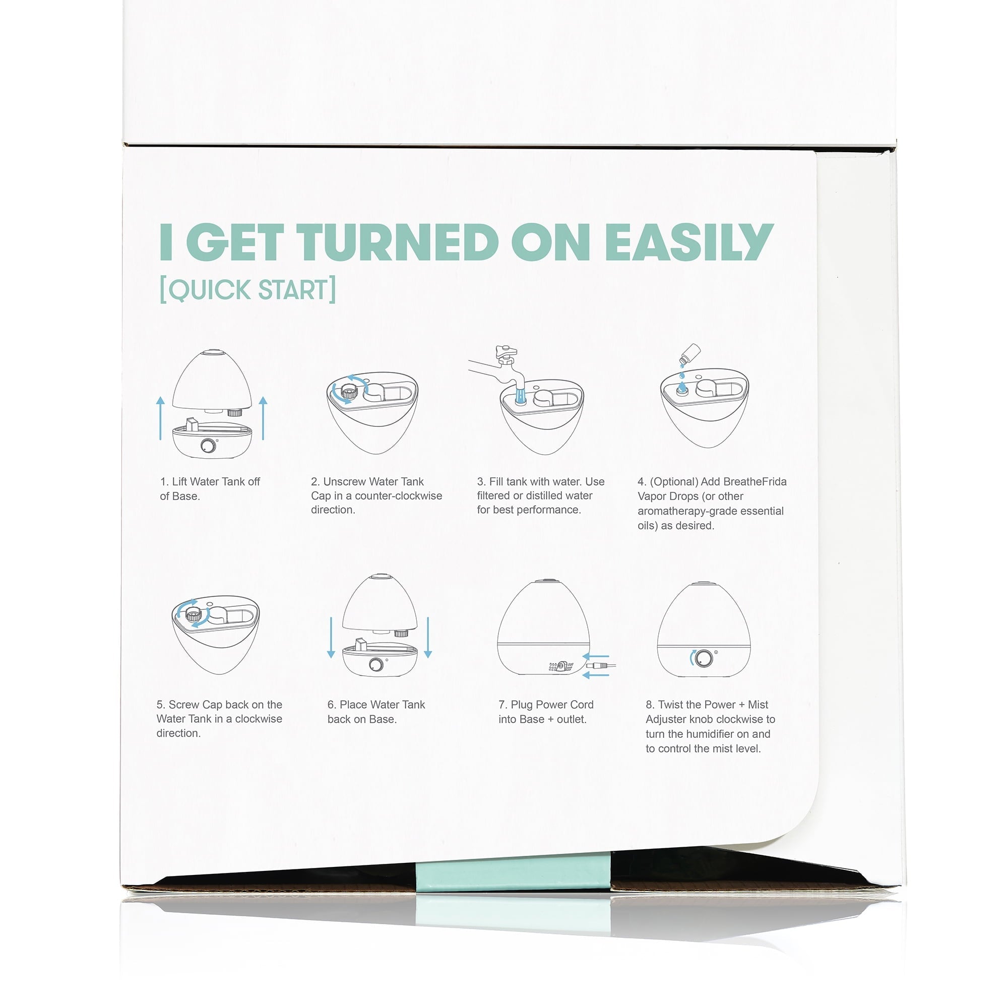 Fridababy BreatheFrida 3-in-1 Humidifier, Diffuser and Nightlight