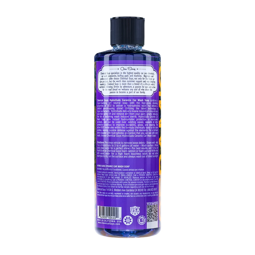 Chemical Guys Hydrosuds High-Gloss Hyper Foaming SiO2 Ceramic Car Wash Soap