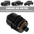 Oil filter for EcoDiesel 3.0L V6 Vehicles Jeep 2020-2021 Wrangler JL, 2021 Gladiator | Ram 2020-2021 Ram 1500 DT Replaces 68507598AA, 68498720AA