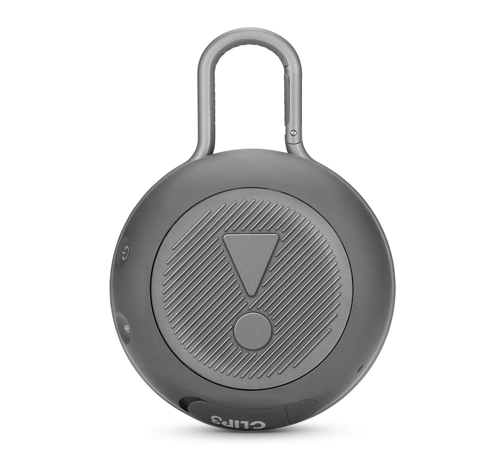 JBL Clip 3 Portable Bluetooth Speaker with Carabiner - Gray