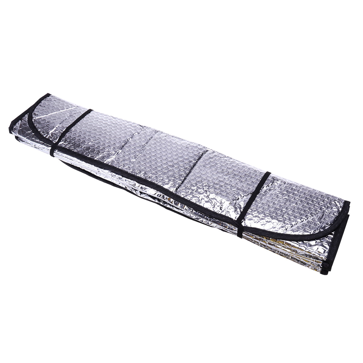 Heat Reflective Visor Car Auto Foldable Windshield Visor Sun Shade Heat Reflective Sun Shield (Silver)