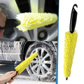 LBS Car Wheel Tire Rim Brush Rim Scrubber Supplies Cleaner Car Wash Equipment Cleaning Tools Duster Car Accessories for Suv Car Motorcycle