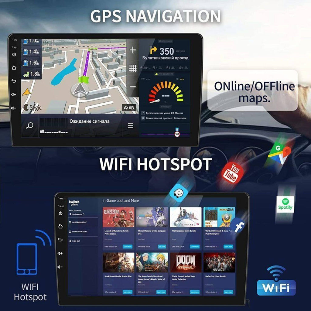Wireless CarPlay for KIA Soul 2008-2013 Navigation Multimedia GPS System Backup Camera 9 Inch Android 12 Car Radio DSP Stereo Player Built-in DSP