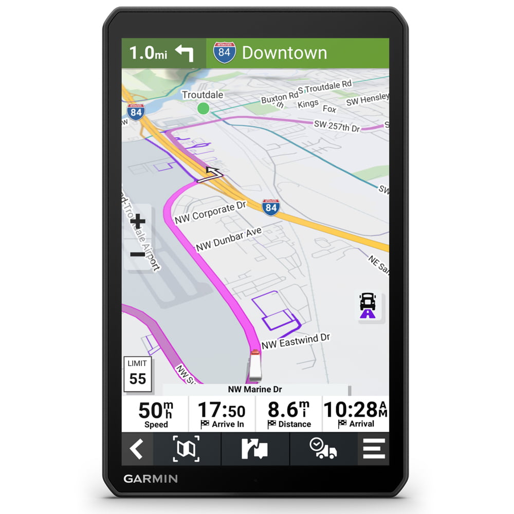 Garmin 010-02740-00 Dezl OTR810 8 inch GPS Truck Navigator Bundle with Premium 2 YR CPS Protection Pack