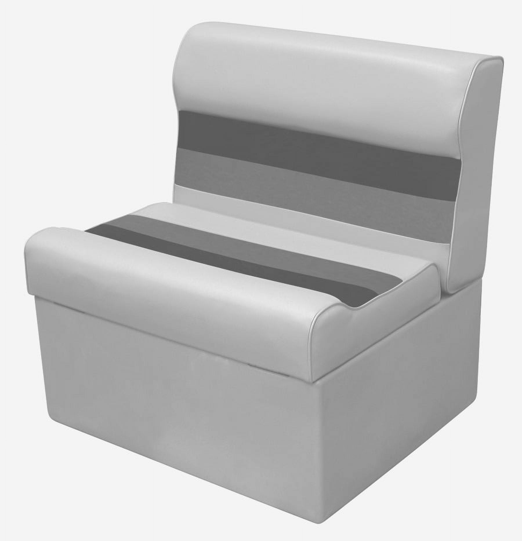Wise 8WD95-1B-204 Deluxe Series 27" Pontoon Bench Seat Base, White