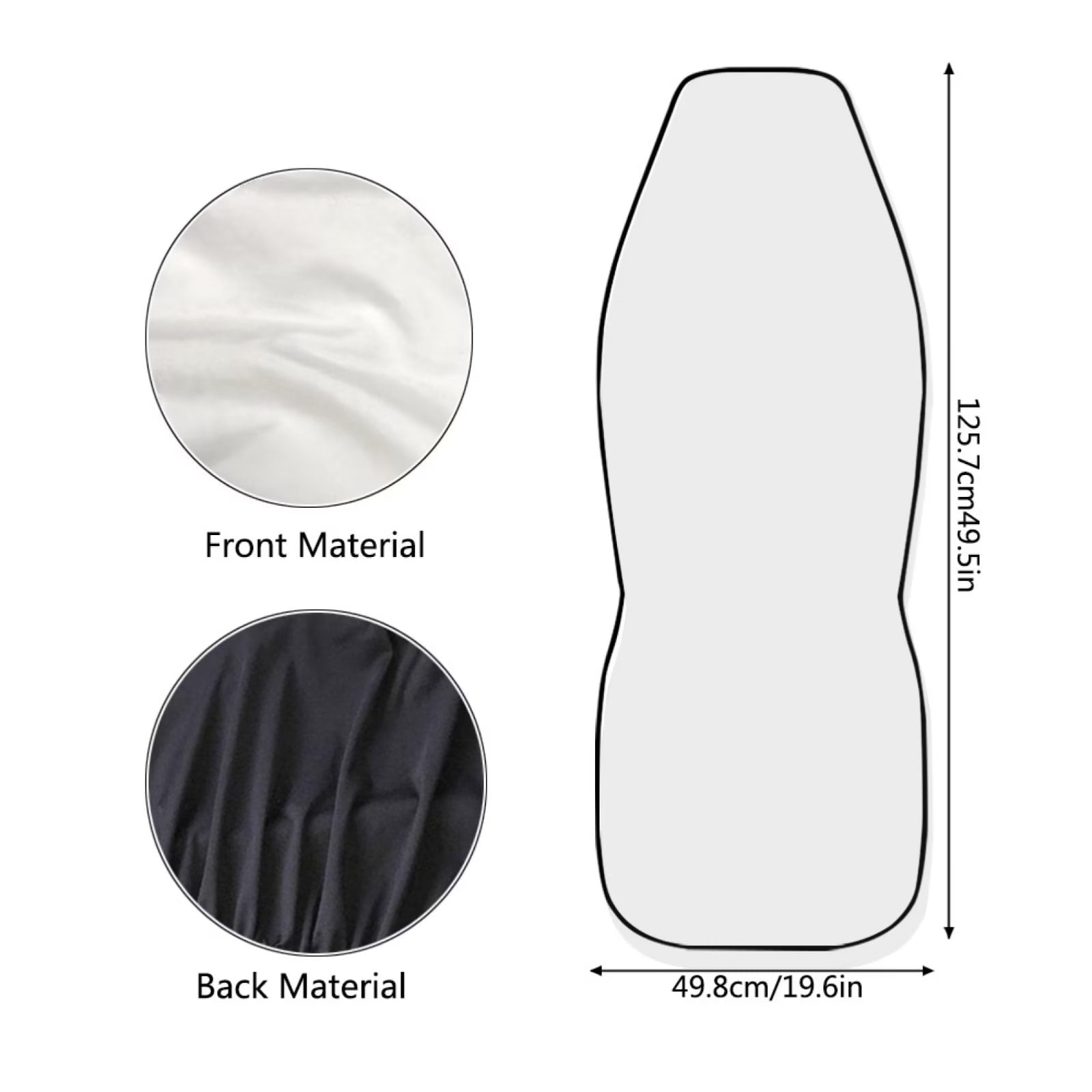 NETILGEN 2 Pcs Kit Cow Print Car Cover Set Stretchy Bucket Saddle Blanket Decorations Car Seat Cover Set Comfy Auto Protector Universal Fit SUV Van Truck Van