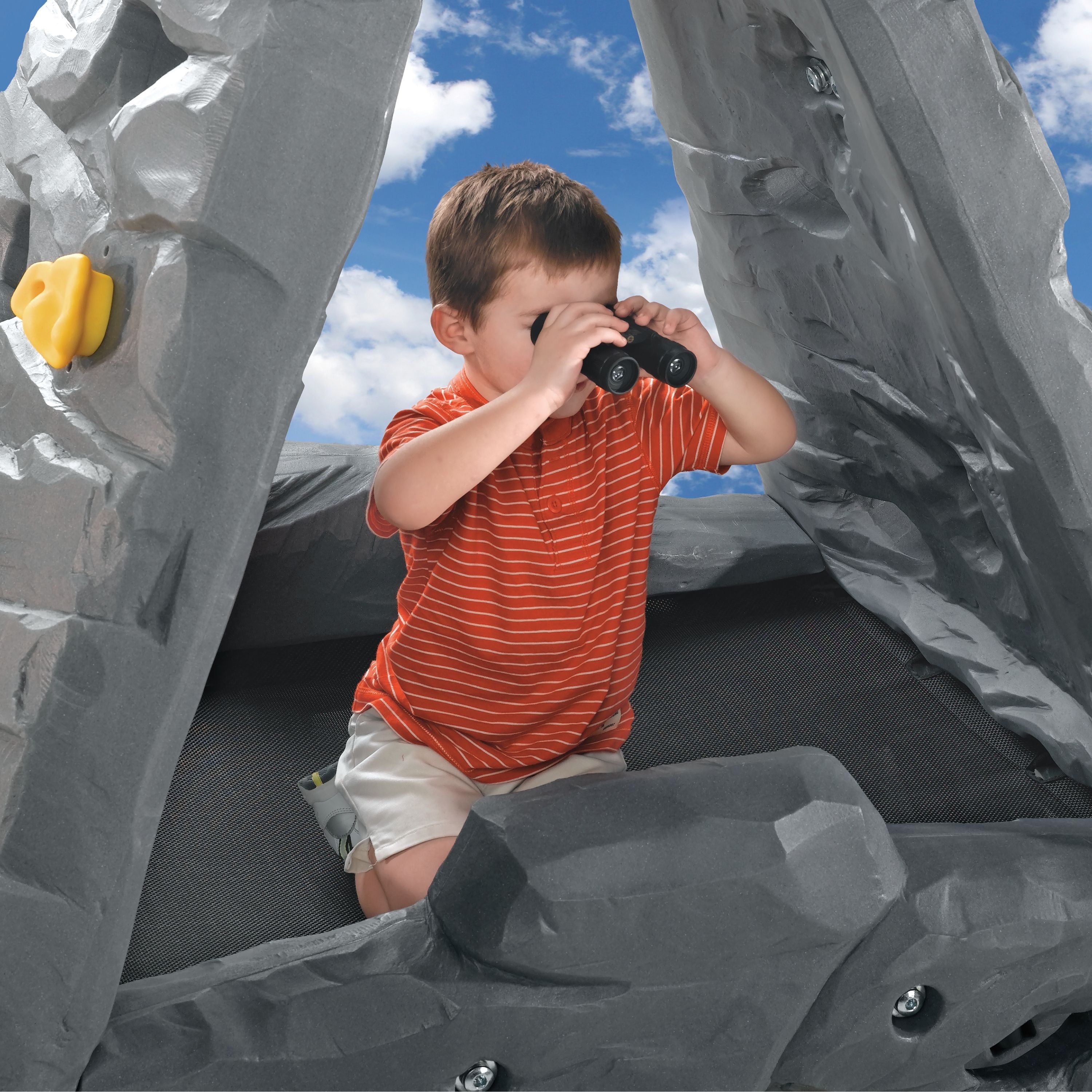 Step2 Skyward Summit Rock Climbing Wall, Grey