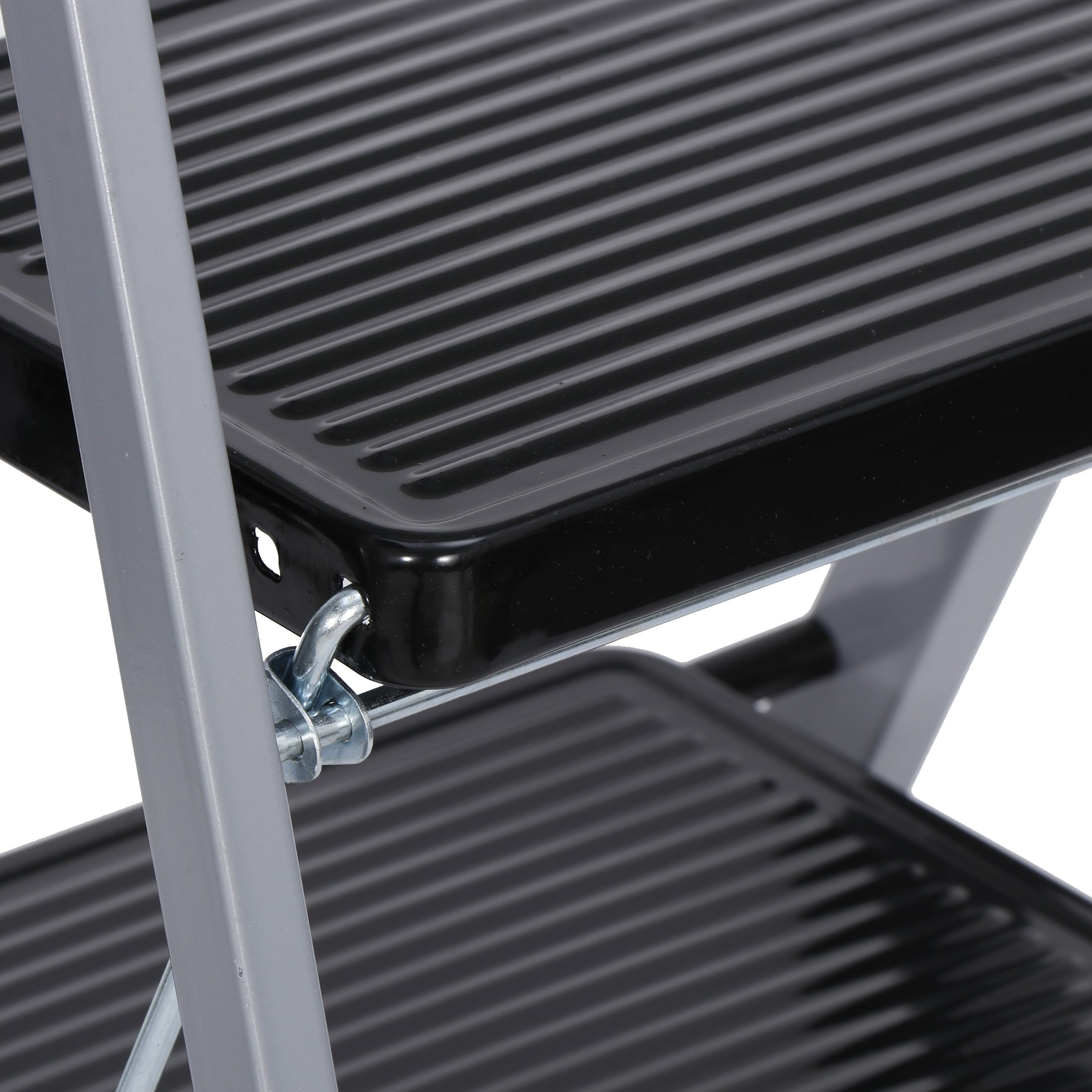 ZENY 3 Step Ladder Folding Step Stool Wide Anti-Slip Platform 330lbs Capacity