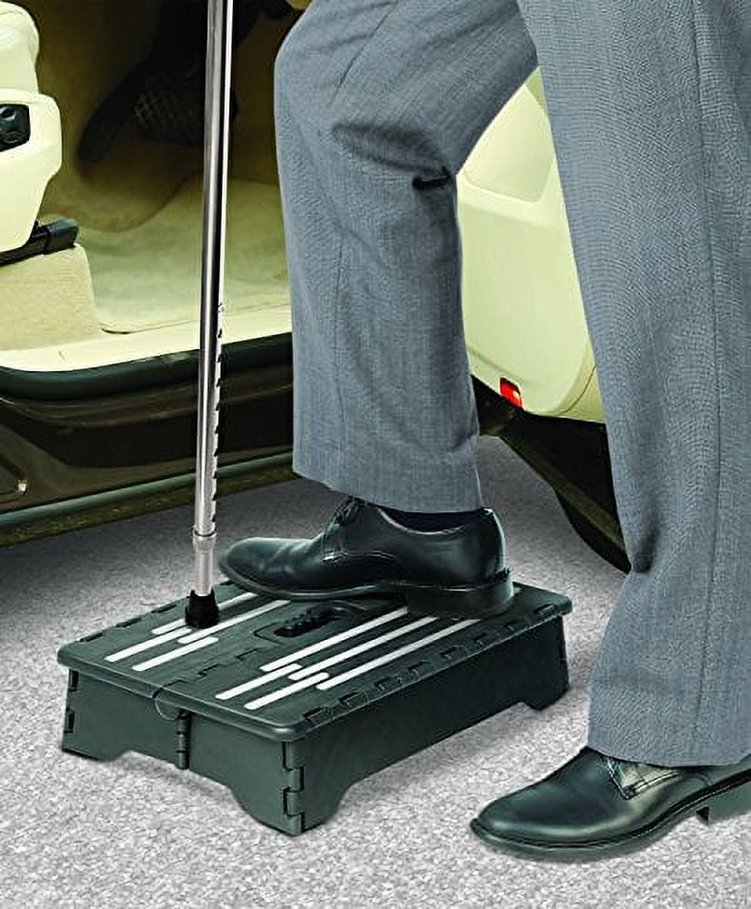 North American Health & Wellness Portable Folding Step, Black
