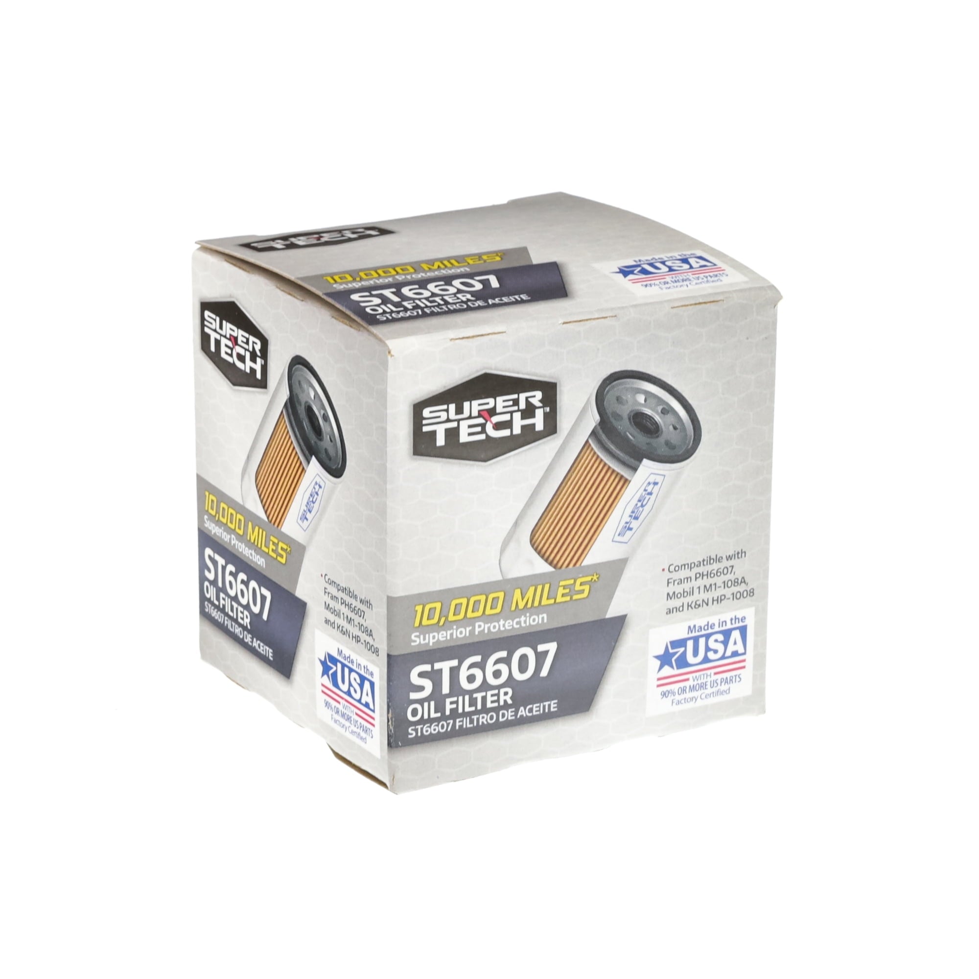 Super Tech ST6607 10K Mile Spin-On Motor Oil Filter Fits Honda and Infiniti Vehicles Fits select: 1998-2023 NISSAN ALTIMA, 2002-2023 HONDA CR-V