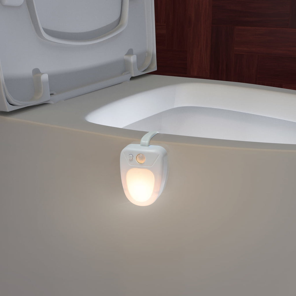 Auto Drive Motion Sensor LED Color Changing Toilet Night Light 1 Pack