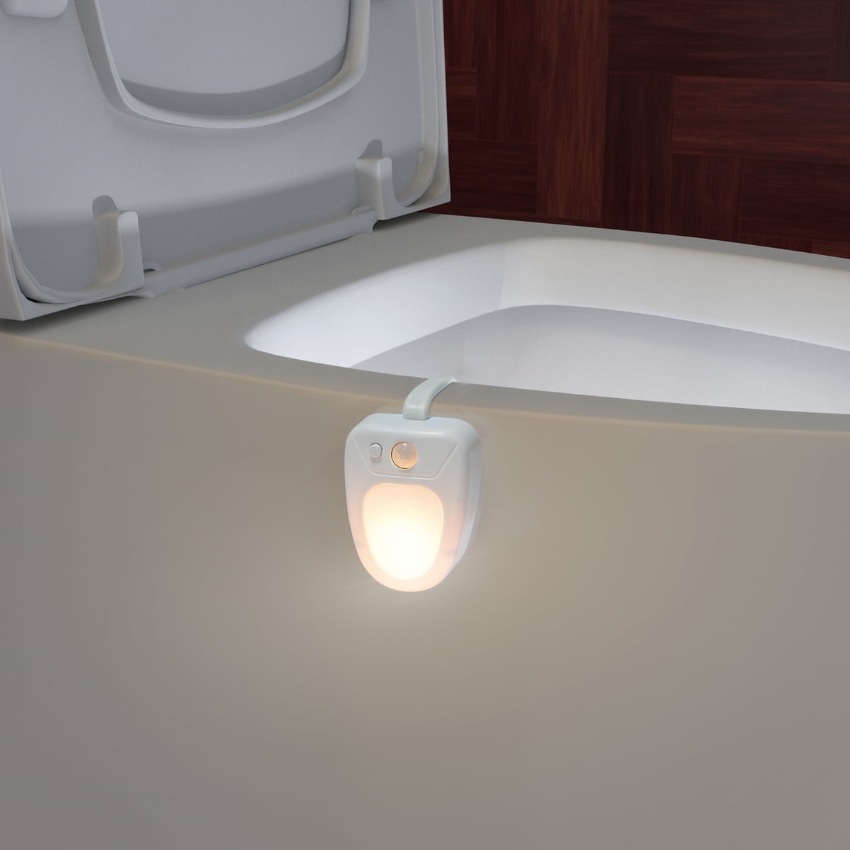 Auto Drive Motion Sensor LED Color Changing Toilet Night Light 1 Pack