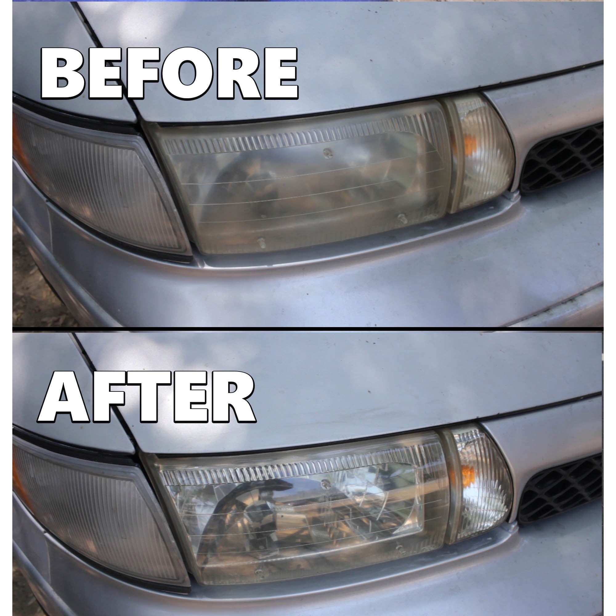 CLT Headlight Restoration Kit, Headlight Lens Cleaning Wipes