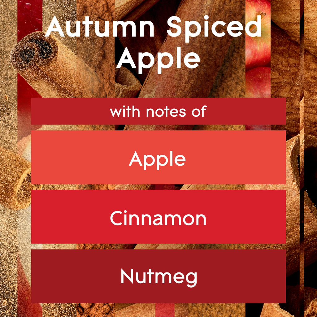 Glade Automatic Spray Refill, Air Freshener, Autumn Spiced Apple, 2 Refills, 6.2 oz Each