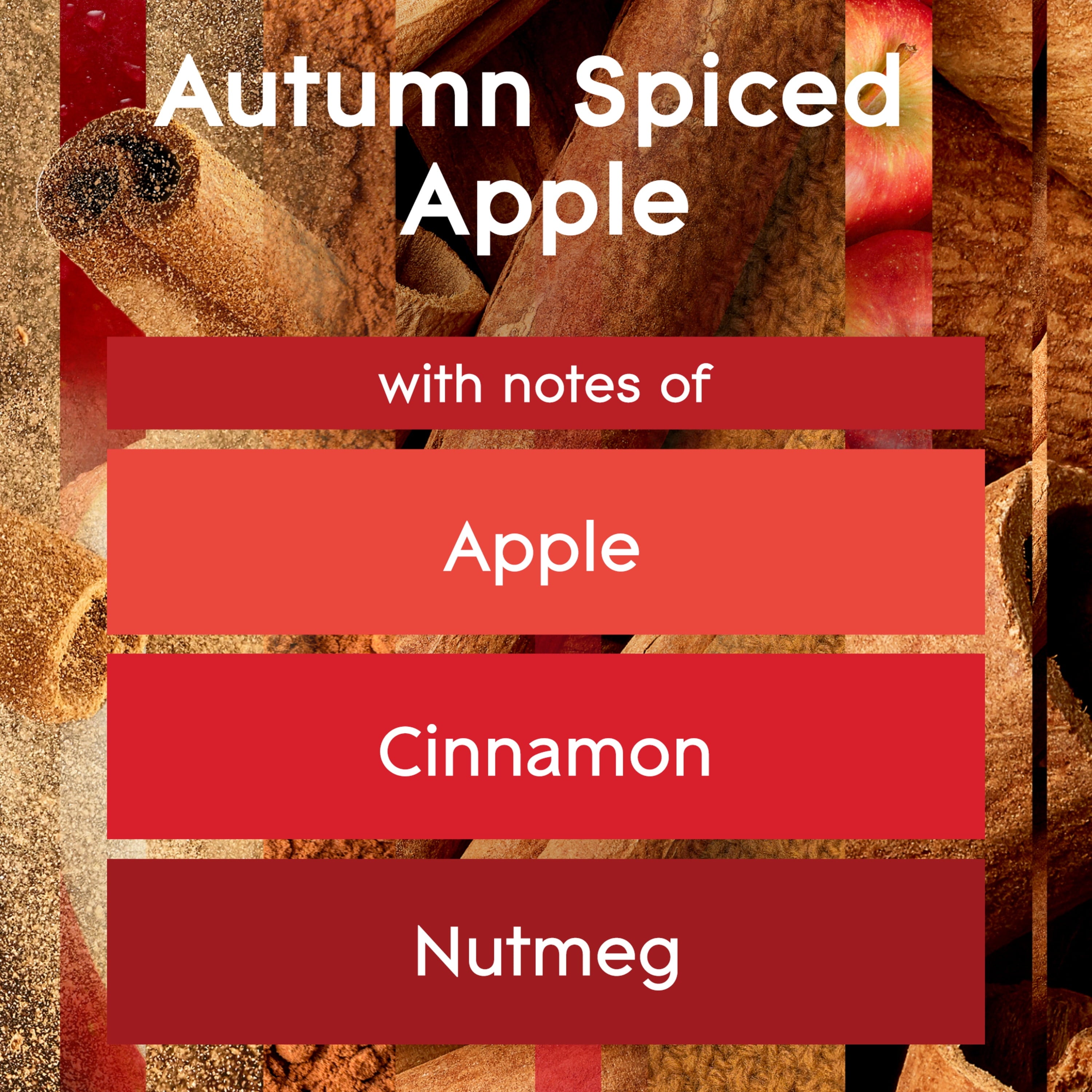 Glade Automatic Spray Refill, Air Freshener, Autumn Spiced Apple, 2 Refills, 6.2 oz Each