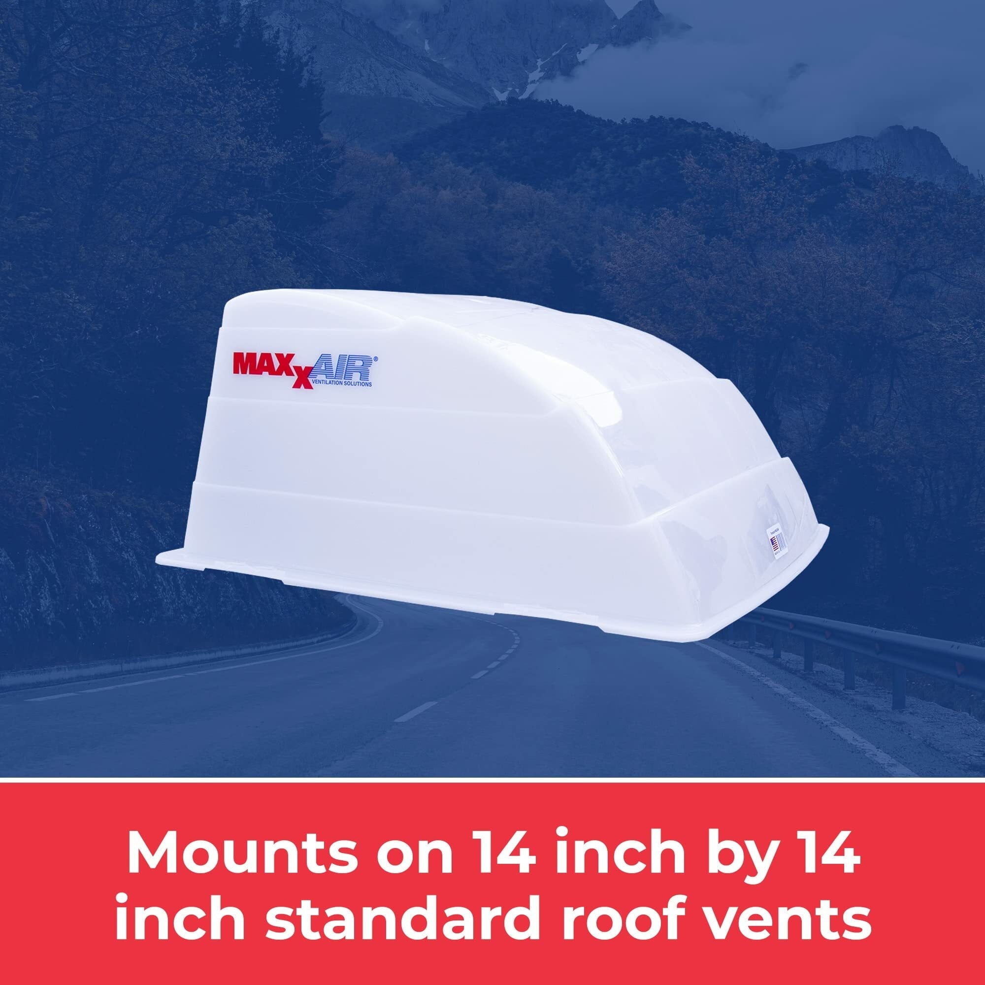 MaxxAir 00-933066 Original Vent Cover - White