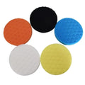 George Buffing Polishing Pads  5Pcs 5 Inch Face For 5.5 Inch 150mm Backing Plate Composite Buffing Sponge Pads Cutting Polishing Pad Kit For Car Buffer Polisher Compounding