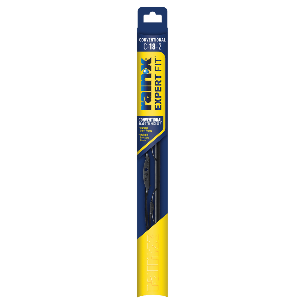 Rain-X Expert Fit Conventional Windshield Wiper Blade C18-2 - 860018
