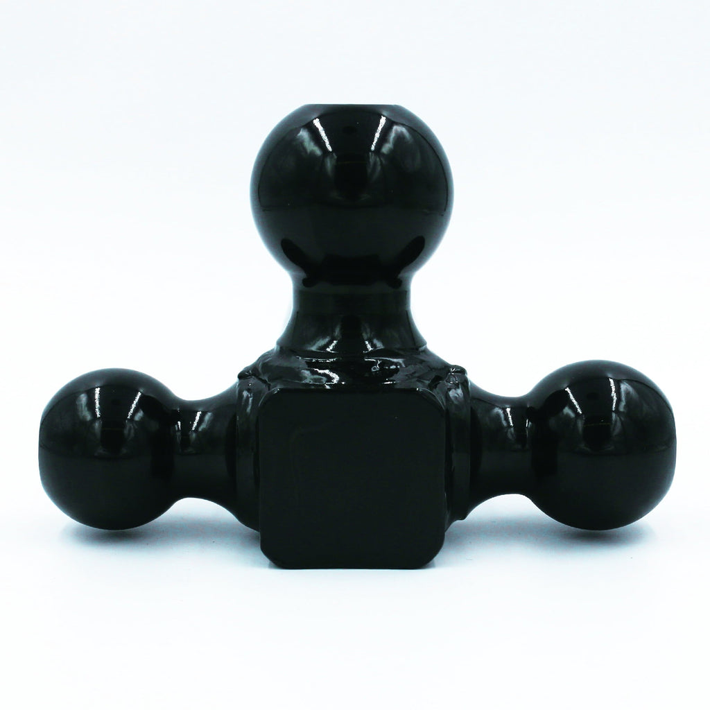 Hyper Tough Automotive Vehicle Hitch Triple Ball Mount, Class III and IV Towing, Black