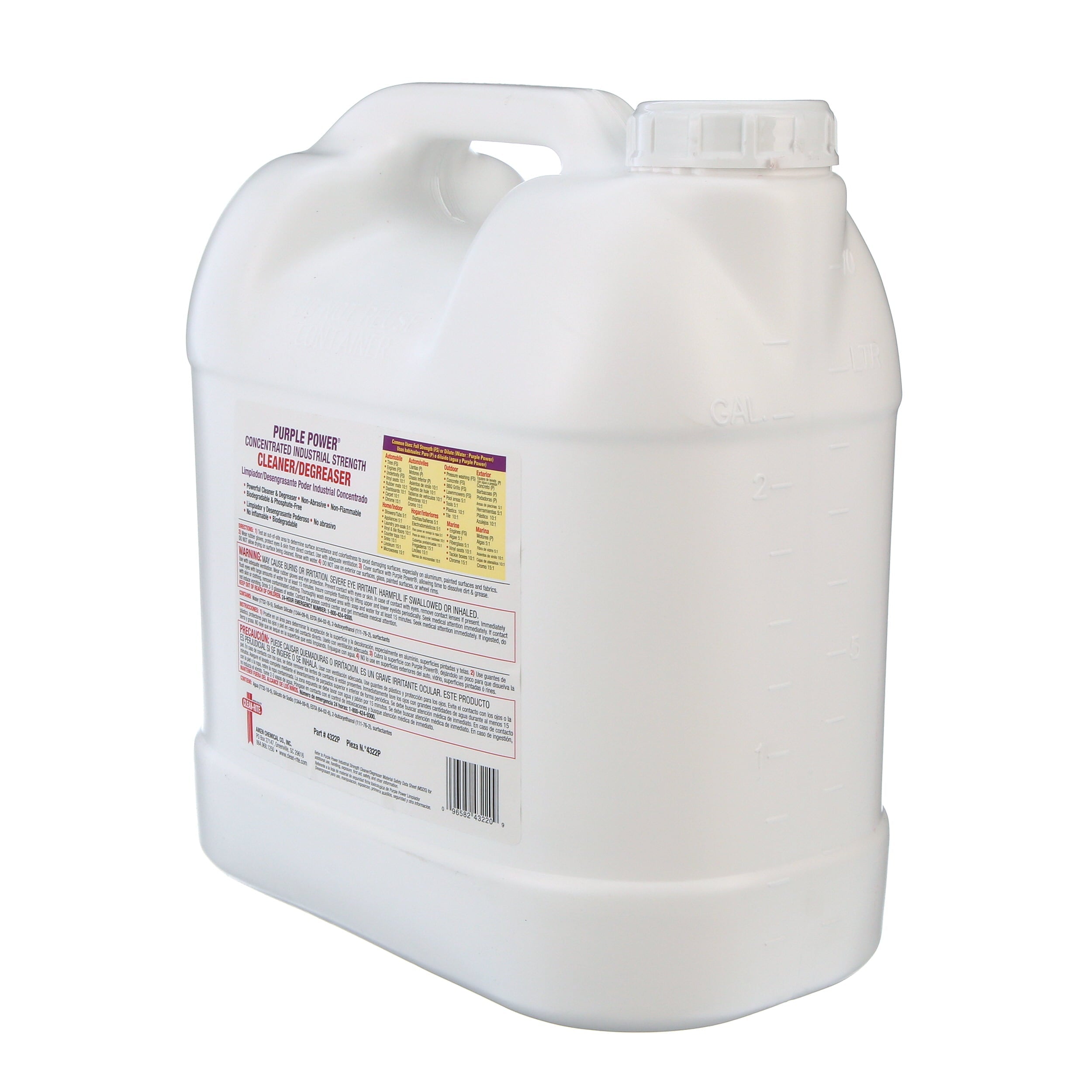 Purple Power Degreaser Concentrate, 2.5 Gallons