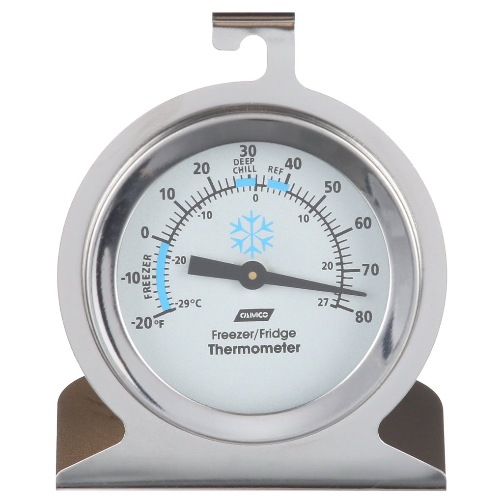 Camco 42114 Thermometer - Refrigerator / Freezer / Dry Storage