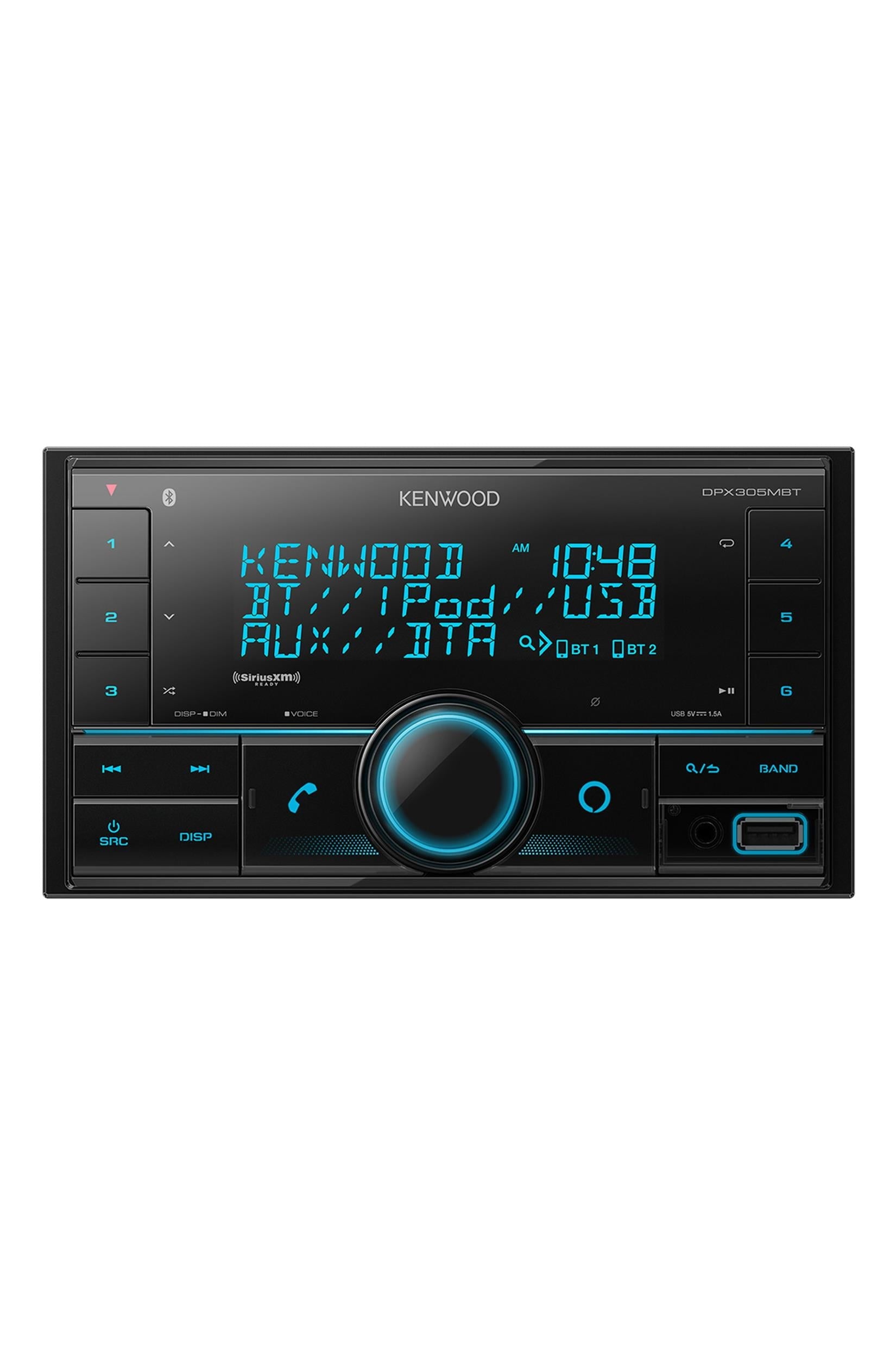 Kenwood DPX305MBT Digital Media Receiver with Bluetooth &  Voice Control Built-In
