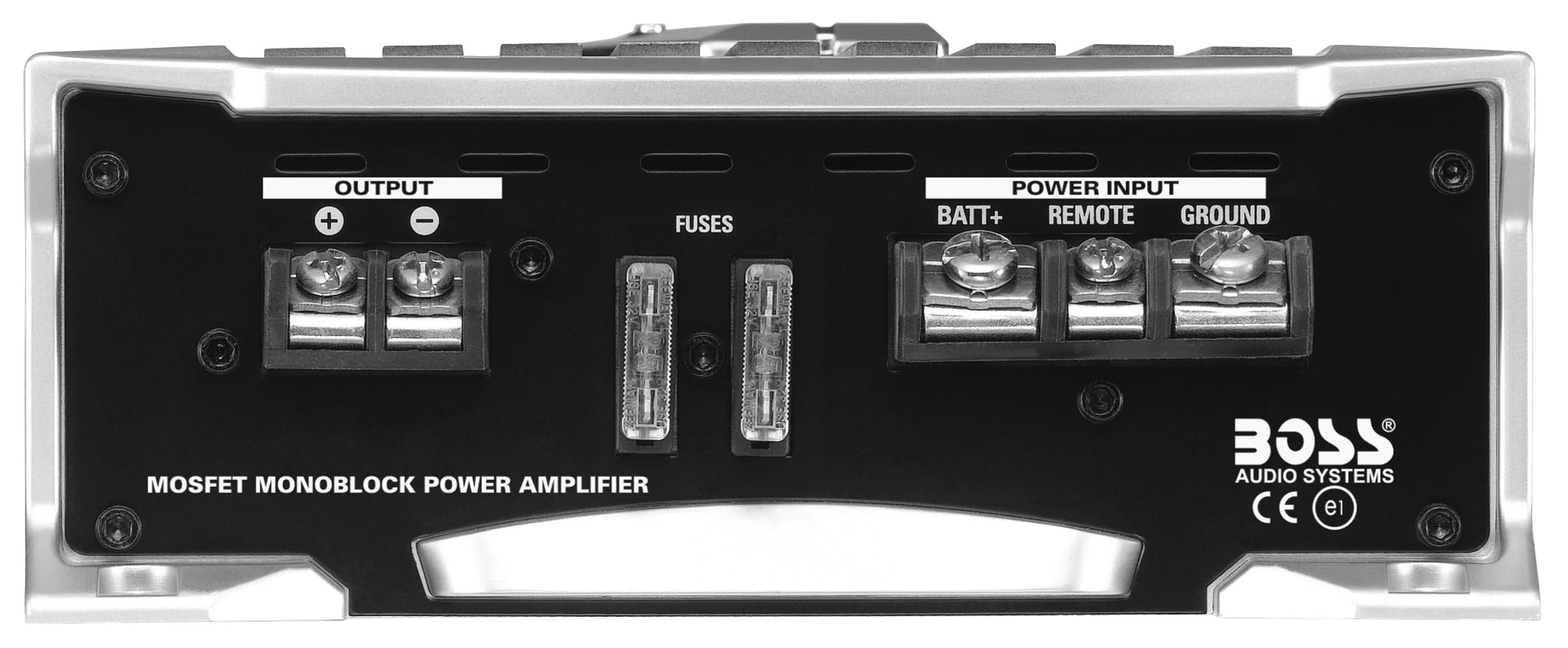 BOSS Audio Systems AR2000M Armor Series Car Amplifier - 2000 High Output, Monoblock, Class A/B, 2/4 Ohm Stable, High/Low Level Inputs, Low-Pass Crossover, Mosfet Power Supply, Stereo