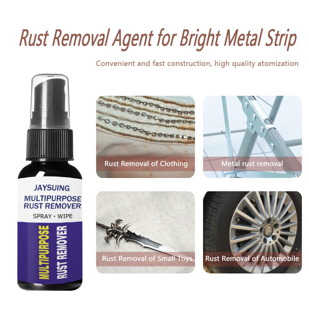 Hesxuno Cleaning Supplies Rust Inhibitor Rust Remover Derusting Spray Car Maintenance Cleaning 30ML Kitchen Gadgets Bathroom Cleaner