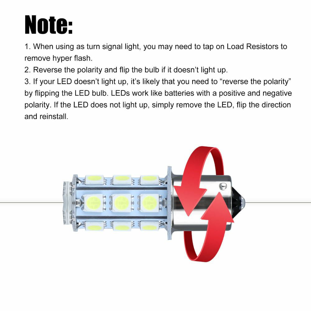 20 Pcs RV Interior LED Light Bulbs, EEEkit BA15S 1156 Bright 7506 1141 1003 13-SMD-5050 6000K, Pure White Replacement Lamps,for Car Rear Turn Signal Lights Interior RV Camper 12V
