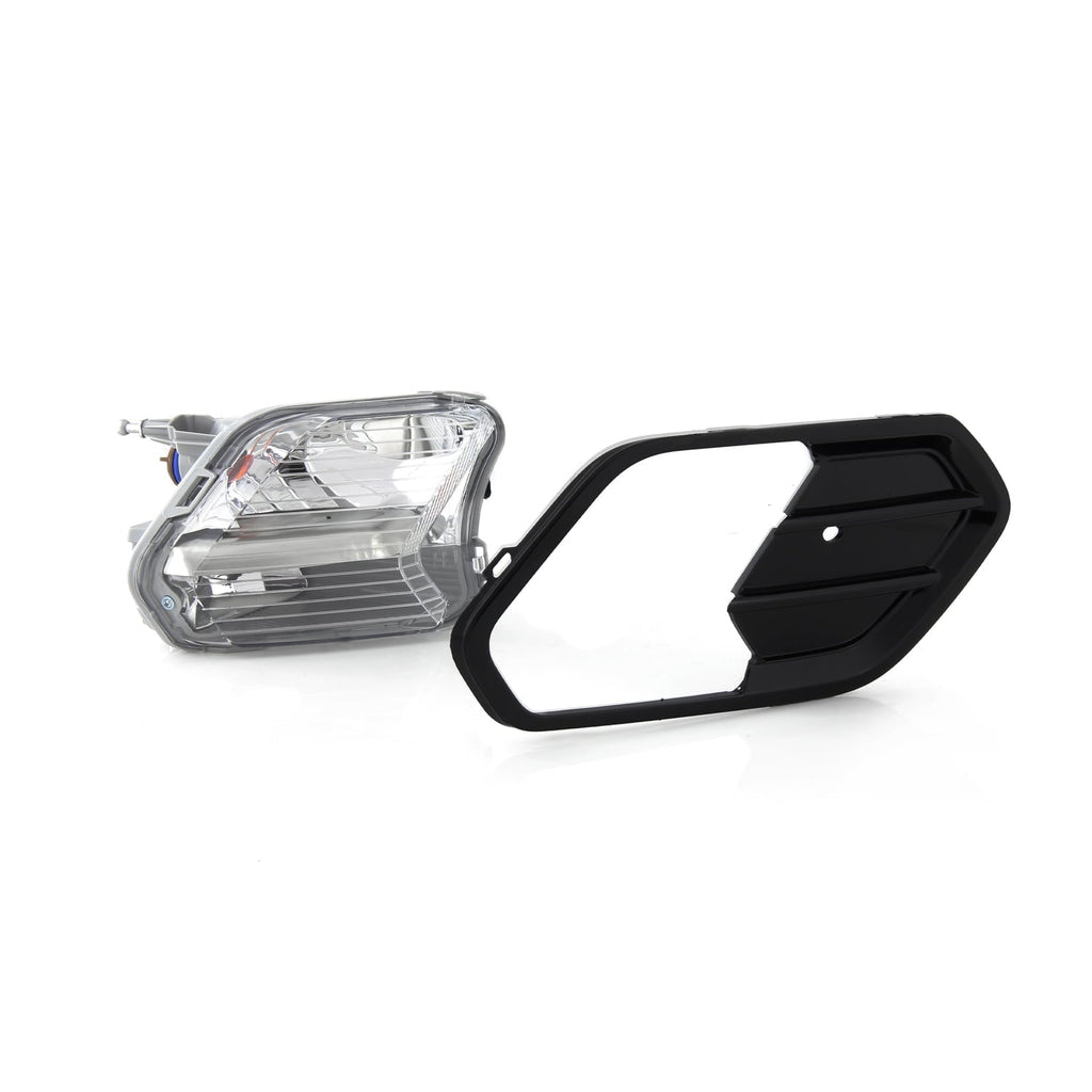For 2017-2019 Ford Escape Driving Bumper Fog Light w/Black Cover Passenger Right